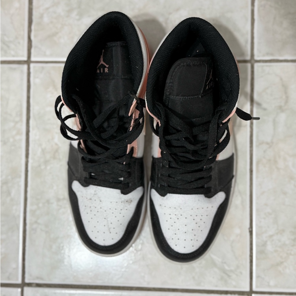 Jordan Black and White Sneakers